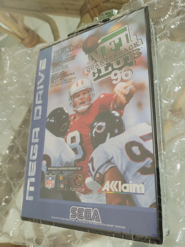 NFL Quarterback Club 96 Sega Megadrive Mega Drive PAL New Sealed - Vinted