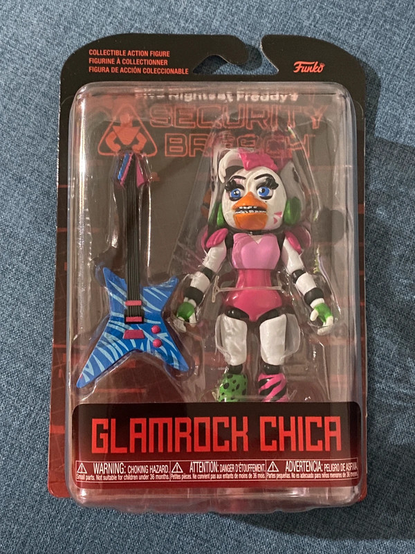 Funko Fnaf Five Nights At Freddys Security Breach Glam Rock Chica Action Figure Vinted 