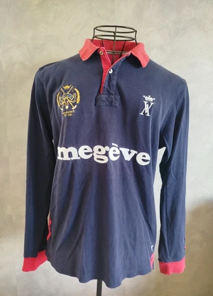 Polo Vicomtes Arthur - manche longues - brodé Megève - taille L, marke: Vicomte A., zustand: Neu, größe: L, 29,00 €, 31,15 € inklusive Vinted-Käuferschutz