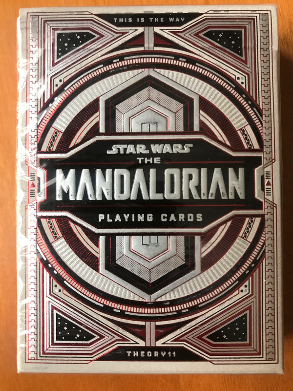 Star Wars The Mandalorian - Theory11 - Carte da gioco - Playing Cards - New Sealed - Nuovo Sigillato 1