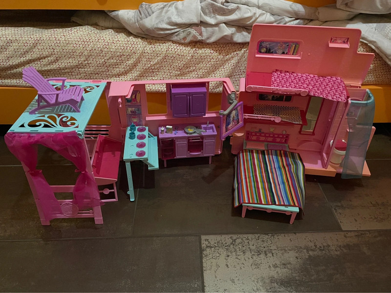 Barbie discount con camper