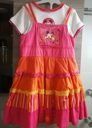 Robe à bretelles +teeshirt Disney 3 ans, brand: Disney, condizioni: Ottime, taglia: 3 anni / 98 cm, €1.50, €2.28 include la Protezione acquisti