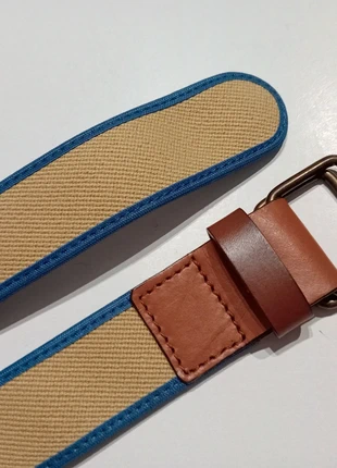 Ceinture CUIR/ textile élastique, état: Très bon état, taille: 115 cm, 14,99 €, 16,44 € Protection acheteurs (Pro) incluse