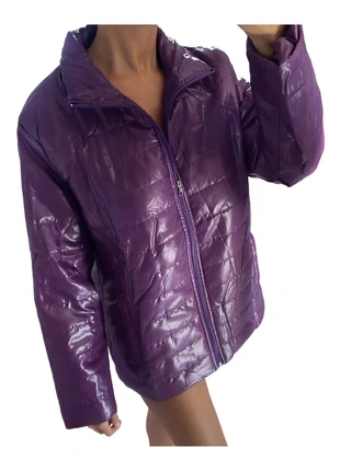 Doudoune violette manches longues taille S/M,, staat: Nieuw zonder prijskaartje, maat: M / 38 / 10, € 14,00, € 15,40 inclusief Kopersbescherming