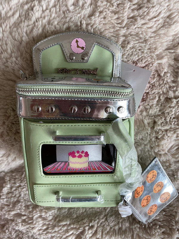 Betsey johnson stove purse sale