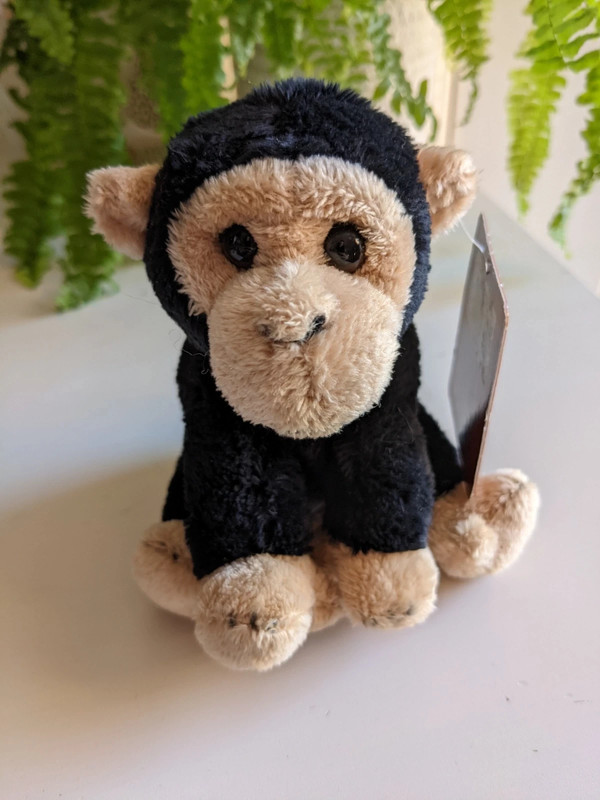 Little monkey stuffed sale animal