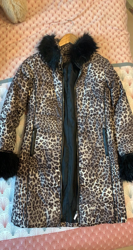 manteau leopard morgan