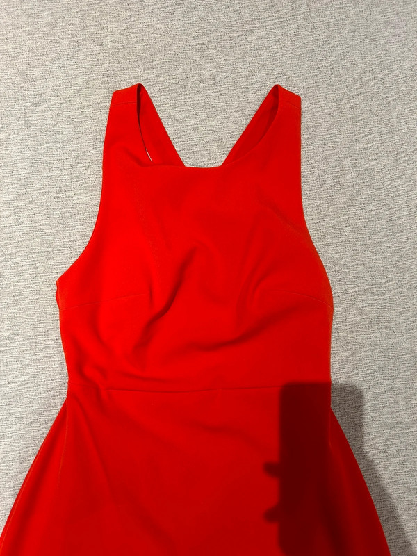 Vestido corto rojo 4