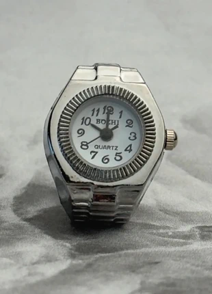 Bague montre BOHI argentée, marque: CHROME, état: Neuf avec étiquette, taille: Ajustable, 10,99 €, 12,24 € Protection acheteurs (Pro) incluse