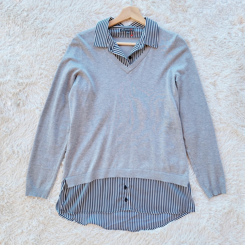 Adrianna papell sweater shirt shop