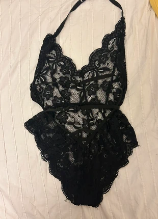 black lace babydoll, brand: Lace, condition: Very good, €7.00, €8.05 includes Buyer Protection