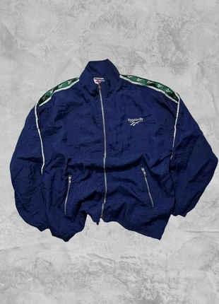 Reebok Vintage Trackjacket Size L 90's Retro Blue Green, marque: Reebok, état: Très bon état, taille: L, 25,00 €, 26,95 € Protection acheteurs incluse