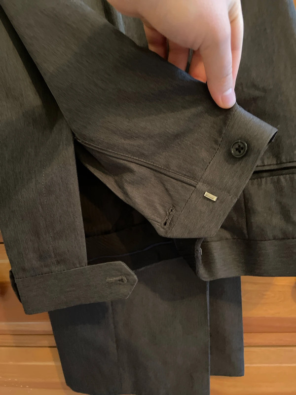 Gray Men’s Suit Pants 4