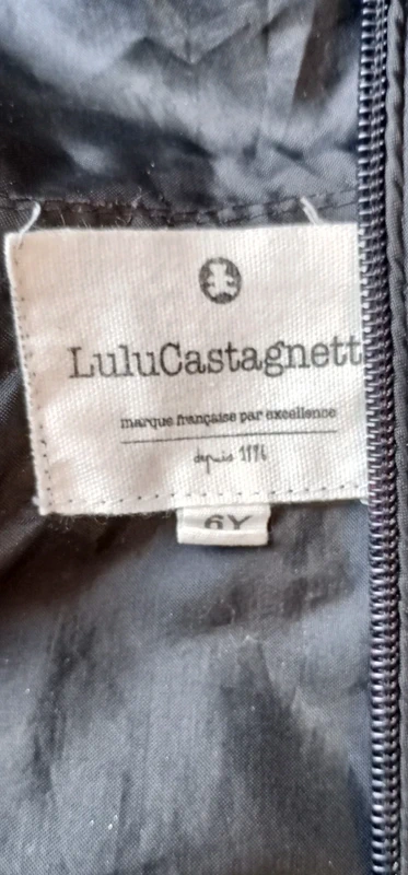 Veste coupe vent noire 6 ans - photo numéro 3