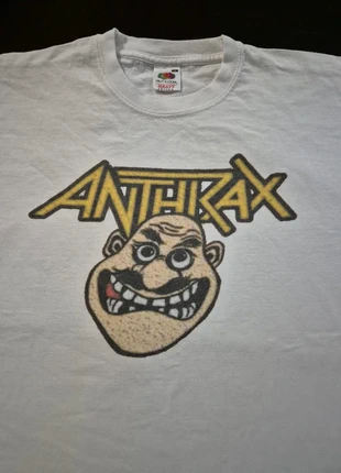 T-shirt Anthrax (vintage), brand: Fruit of the Loom, condition: New with tags, size: M, €25.00, €26.95 includes Buyer Protection