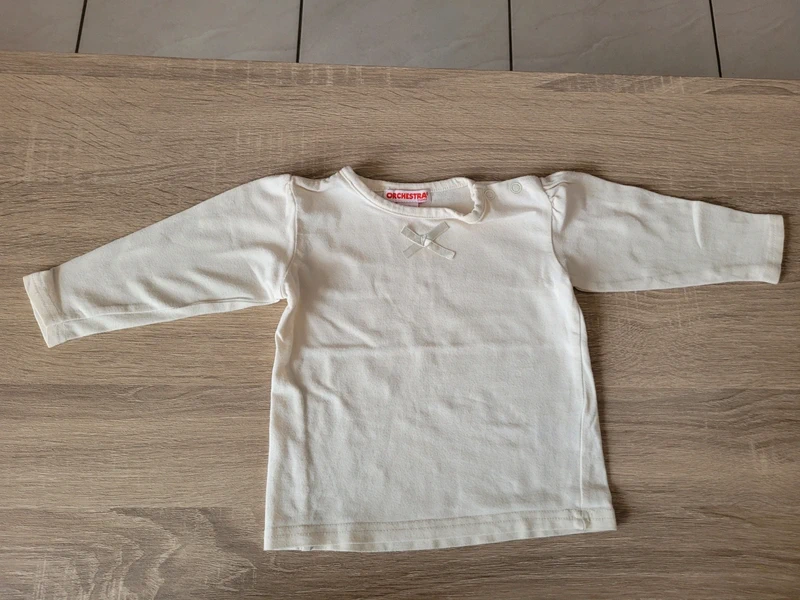 Lot de 5 tee-shirts fille en 9 mois - photo numéro 2