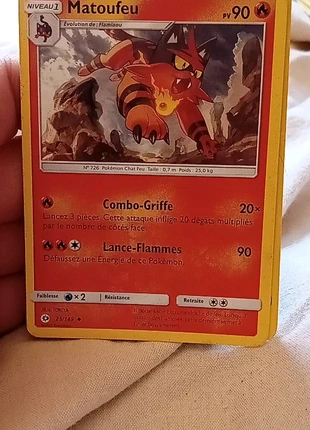 Lot de 3 carte Pokémon type feu , brand: Pokémon, condition: Very good, size: One size, €2.00, €2.80 includes Buyer Protection