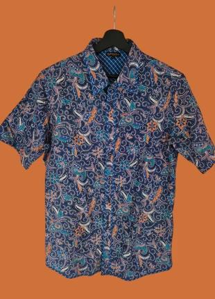 Keris Collection overhemd zomer, été, verano – L – overhemd, chemise, camisa – heren, homme, hombre, merk: Vintage Dressing, staat: Heel goed, maat: L, € 9,95, € 11,15 inclusief Kopersbescherming Pro