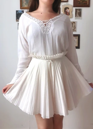 Jupe plissée élégante 🤍, brand: Fairy, condizioni: Ottime, taglia: M / IT 42 / EU 38, €10.00, €11.20 include la Protezione acquisti Pro