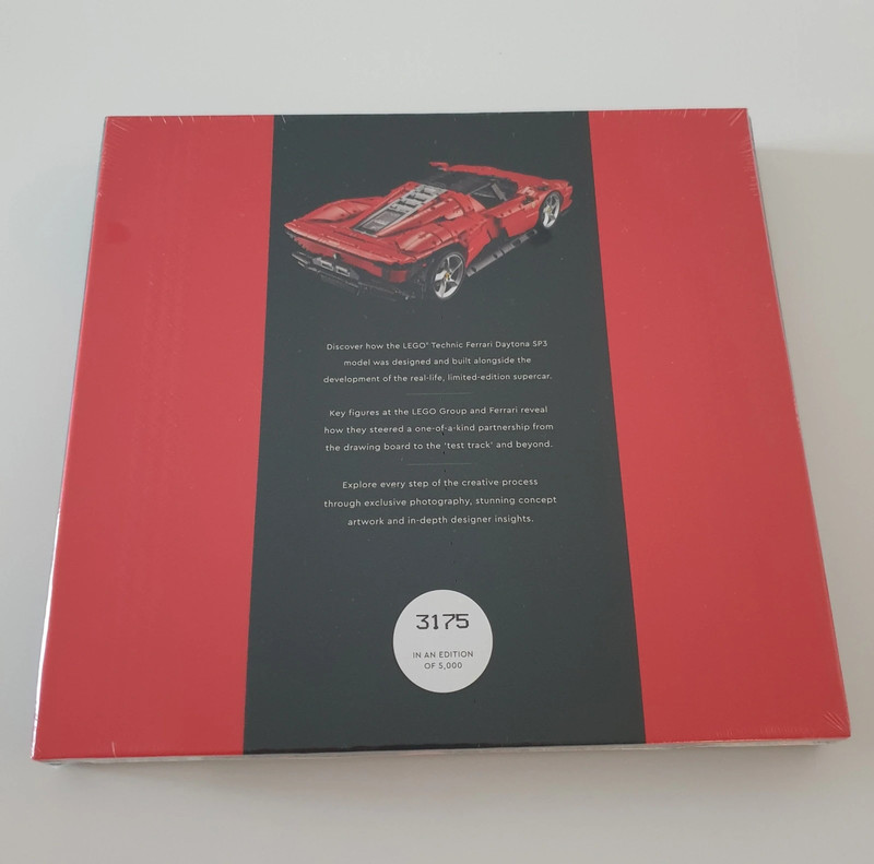 LEGO Technic Ferrari Daytona SP3 The Sense of Perfection Book - US