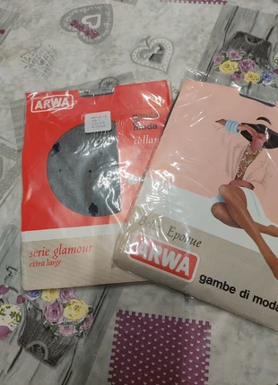 Set 2 paia collant, marca: Belle Époque, estado: Nuevo con etiquetas, tamaño: L / 40 / 12, 1,50 €, 2,28 € Protección al comprador incluida