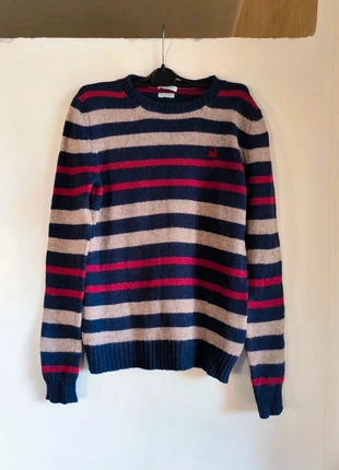 Maglioncino Benetton, taglia S, in pura lana Shetland, marca: Benetton, estado: Muy bueno, tamaño: S / 36 / 8, 14,00 €, 15,40 € Protección al comprador incluida