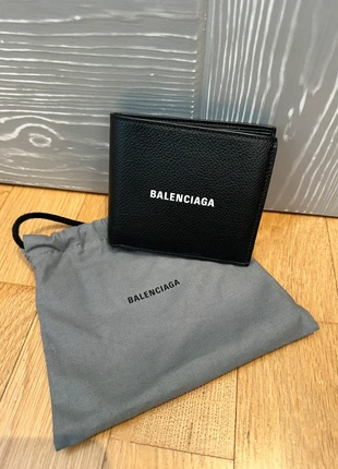 Balenciaga wallet, black grained., marca: Balenciaga, estado: Nuevo con etiquetas, 250,00 €, 263,20 € Protección al comprador incluida