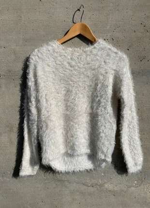 Jersey blanco de Bershka, marca: Bershka, estado: Muy bueno, tamaño: M / 38 / 10, 9,00 €, 10,15 € Protección al comprador incluida