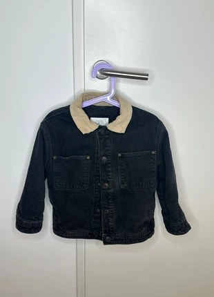 Veste en jean doublée Zara – col velours, taille 4-5 ans (110 cm), marque: Zara, état: Neuf sans étiquette, taille: 5 ans / 110 cm, 7,00 €, 8,05 € Protection acheteurs incluse