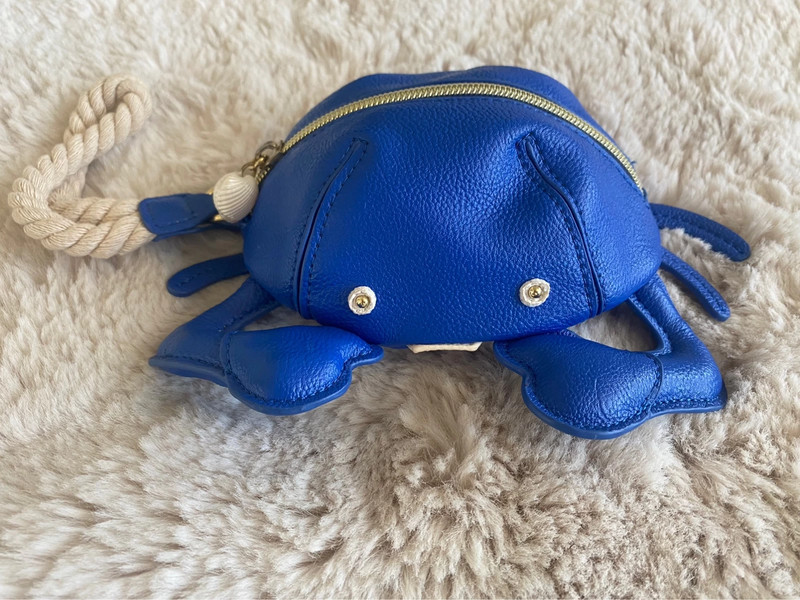 Betsey Johnson blue crab bag Vinted