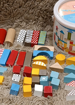 Blocs de construction en bois, zustand: Gut, größe: 12-18 Monate / 80, 10,00 €, 11,20 € inklusive Vinted-Käuferschutz