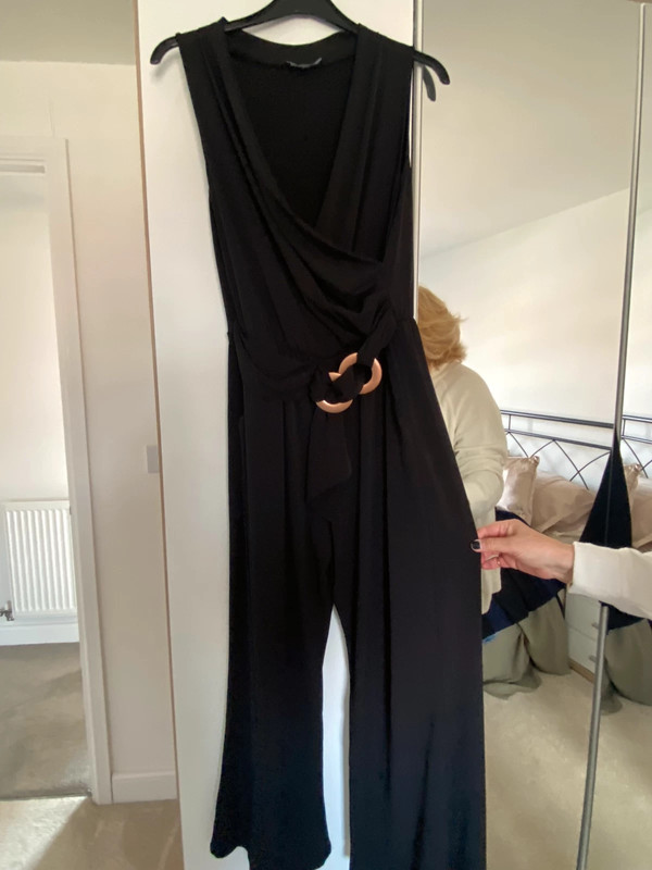 Joanna Hope black jumpsuit with belt Vinted