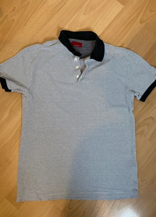 polo à motif noir/blanc - Zara , marca: Zara, estado: Muy bueno, tamaño: S, 4,00 €, 4,90 € Protección al comprador incluida