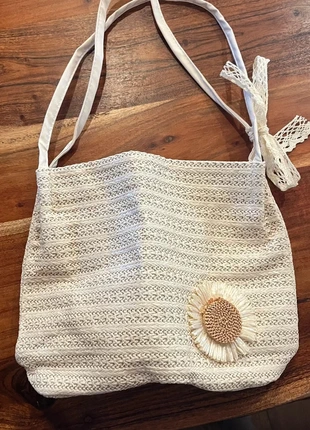 Sac de Course Vintage Fourre-Tout Eco bag Friendly Femme Plage Everyday Paille Fleur jaune Epaule, marque: Vintage Dressing, état: Très bon état, 11,90 €, 13,20 € Protection acheteurs incluse