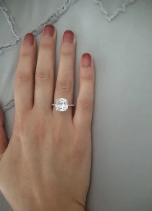 Bague en argent S925, marca: Objekts, estado: Muito bom, tamanho: 17,3 mm Ø / 14,5, €15.00, €16.45 inclui Proteção do Comprador