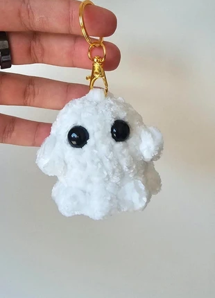 Cute crochet ghost with gold keyring, brand: Ghost, condition: New without tags, size: One size, £5.50, £6.24 includes Buyer Protection