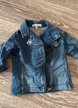 Veste en jean , merk: Kitchoun, staat: Heel goed, maat: 3-6 maanden / 62 cm, € 5,00, € 5,95 inclusief Kopersbescherming