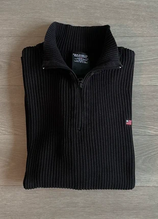 Pull Half zip Ralph Lauren - XL - Black - Flag, estado: Muy bueno, tamaño: XL, 41,00 €, 43,75 € Protección al comprador incluida