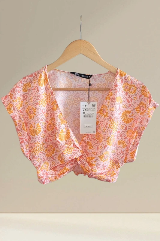 Crop top Zara Taille XS - photo numéro 4