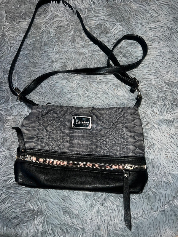 Grey Crossbody purse 1