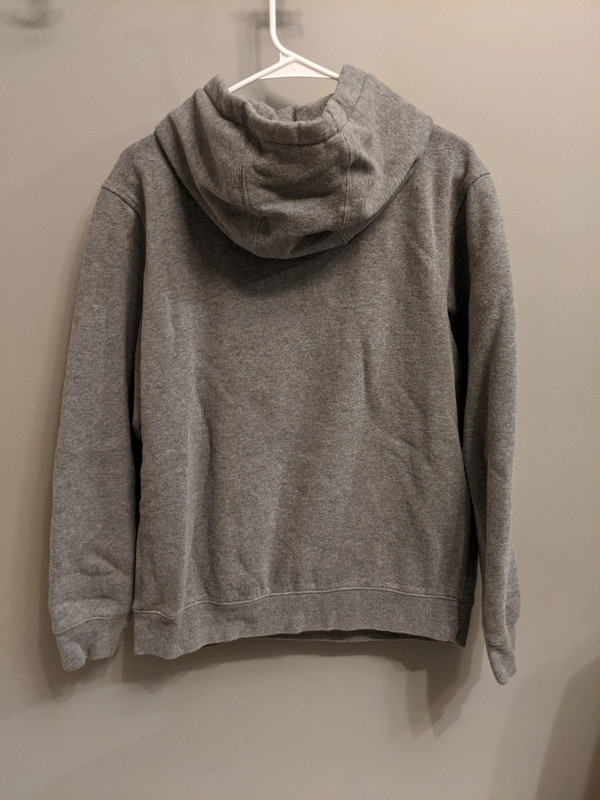 Men's gray FOX hooded sweatshirt - size medium 4