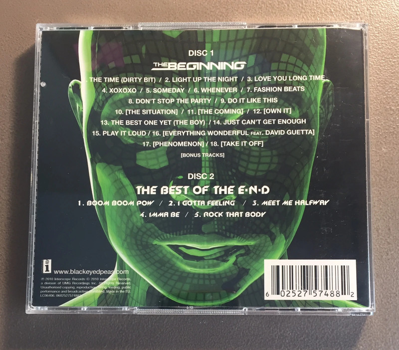 The Black Eyed Peas - The Beginning & The Best Of The E.N.D. 2