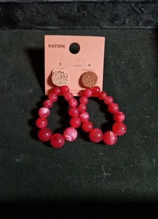 Boucles d'oreilles neuves en acier inoxydable, brand: Satine, condizioni: Nuovo con cartellino, €4.00, €4.90 include la Protezione acquisti