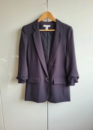 H&M Boyfriend Blazer Longblazer lässig Smoking Style, marque: H&M, état: Neuf sans étiquette, taille: XS / 34 / 6, 18,00 €, 19,60 € Protection acheteurs incluse