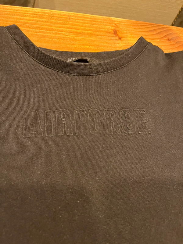 Zwart airforce shirt 3