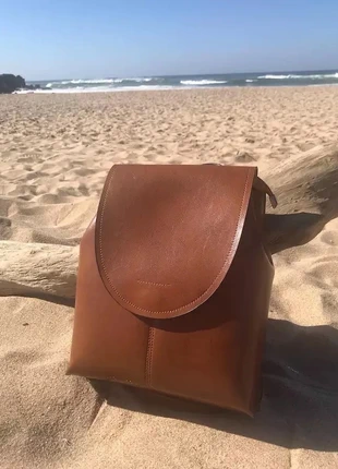 Sac à dos en croûte de cuir de vachette neuf , marca: CUIR, estado: Novo com etiquetas, €99.00, €104.65 inclui Proteção do Comprador