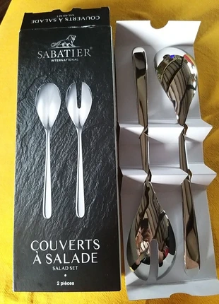 Set de 2 couverts à salade, brand: set SABATIER NEUF, condizioni: Nuovo con cartellino, €15.00, €16.45 include la Protezione acquisti