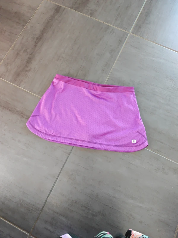 Jupe de tennis short intégré 12 ans