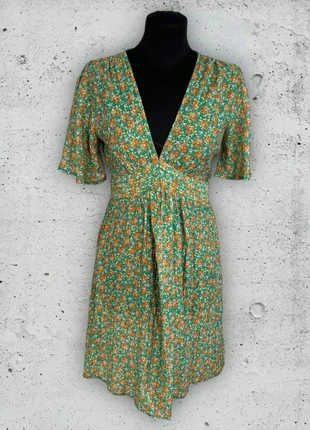 Robe Charlior verte fleurie taille S / 36 / 8, brand: charlior, condition: Very good, size: S / 36 / 8, €4.00, €4.90 includes Buyer Protection Pro