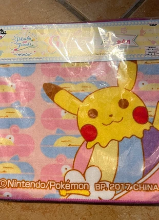 Serviette Ichiban Kuji Pikachu and Friends - Happy Beach Time, marca: Pokémon, estado: Novo com etiquetas, €6.00, €7.00 inclui Proteção do Comprador